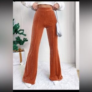 SHEIN Velvet Pants